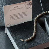 Pyrite Sliver Bracelet